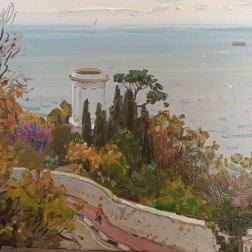 Painting for sale online - Rotunda in Crimea