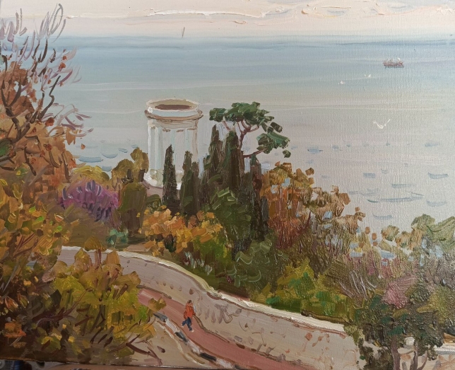 Painting for sale online - Rotunda in Crimea