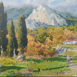Painting for sale online - Crimea Simeiz, Small Mountain Shaan-Kaya