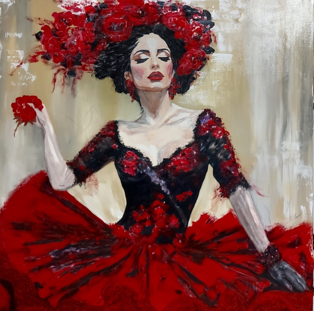 Painting for sale online - Carmen