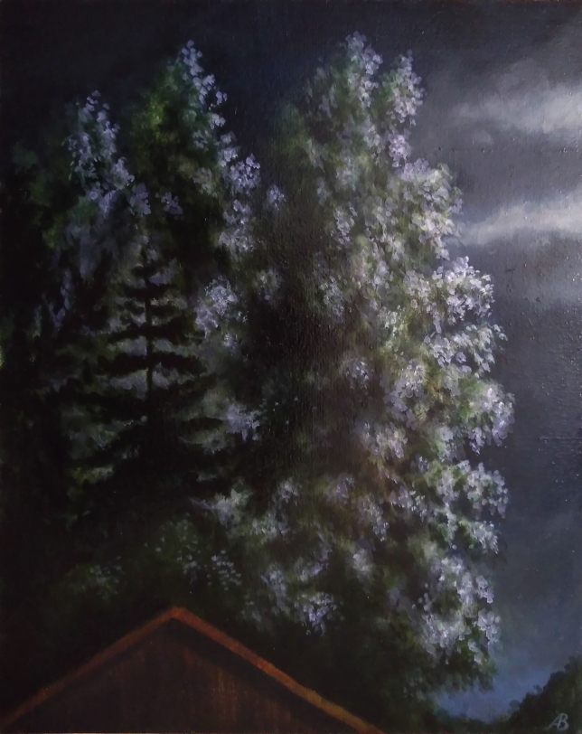 Painting for sale online - It Was Night and the Nightingales Were Singing