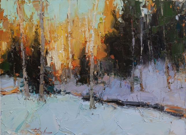 Painting for sale online - Evening contrasts