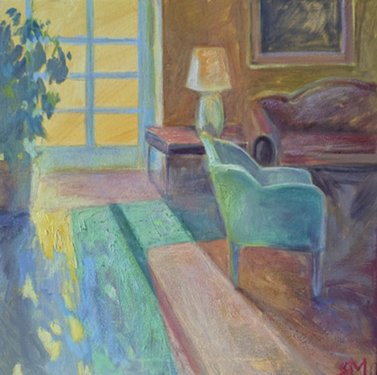 Painting for sale online - In the cool of the house