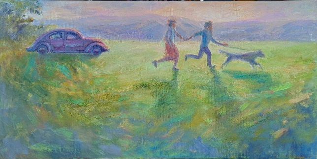 Painting for sale online - On the way home
