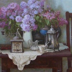 Painting for sale online - Lilac morning