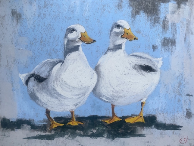 Painting for sale online - On the same wavelength