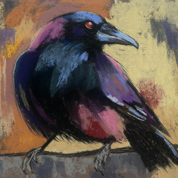 Painting for sale online - Carmine Guardian