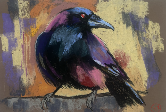 Painting for sale online - Carmine Guardian