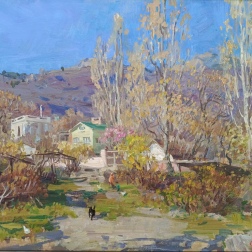 Painting for sale online - Spring Corner in Crimea