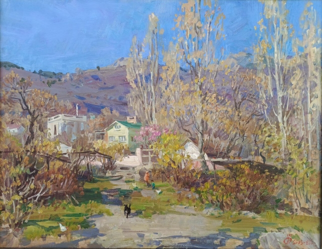 Painting for sale online - Spring Corner in Crimea