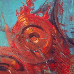 Painting for sale online - Intersection