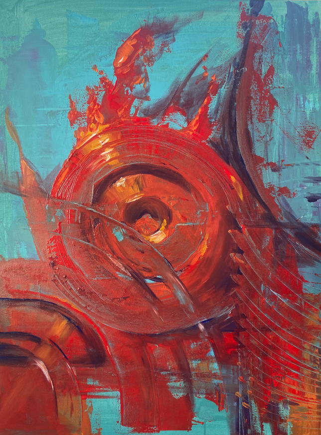 Painting for sale online - Intersection