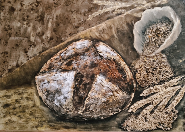 Painting for sale online - Bread