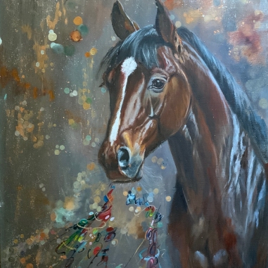 Painting for sale online - Freedom 1 (triptych)