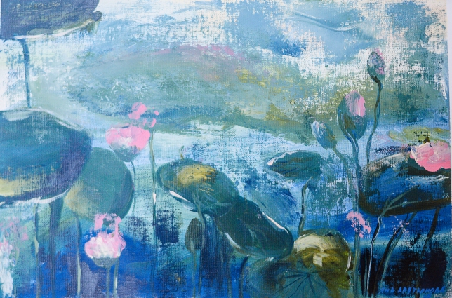Painting for sale online - Water lilies