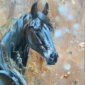 Painting for sale online - Freedom 3 (triptych)