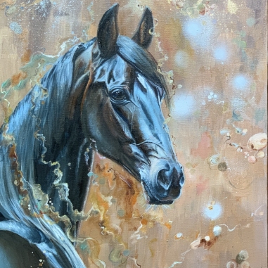 Painting for sale online - Freedom 3 (triptych)