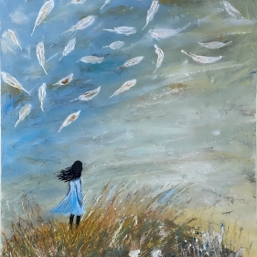 Painting for sale online - Whisper of the Wind