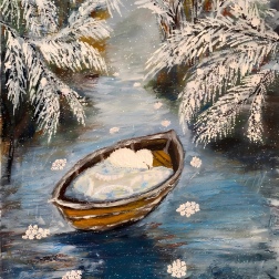 Painting for sale online - Quiet current