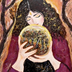Painting for sale online - Awakening of the fetus