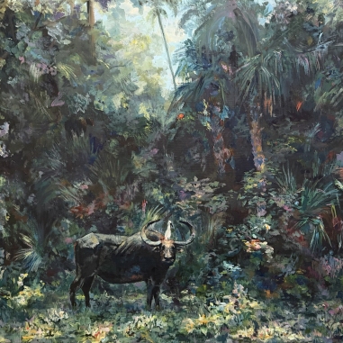Painting for sale online - Lost in jungle