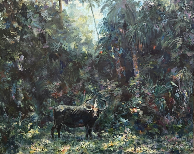 Painting for sale online - Lost in jungle