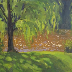 Painting for sale online - Black birch