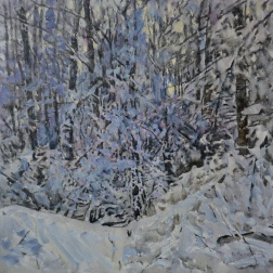 Painting for sale online - В зимнем лесу 