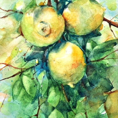 Painting for sale online - Lemons