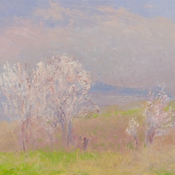 Painting for sale online - Сherry blossoms
