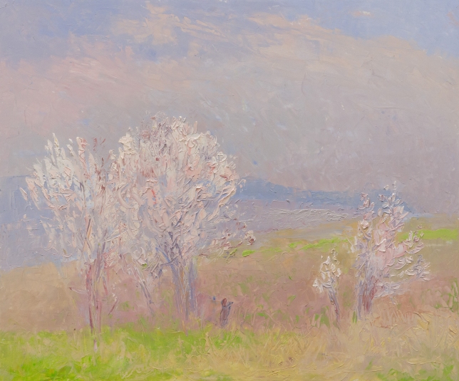 Painting for sale online - Сherry blossoms