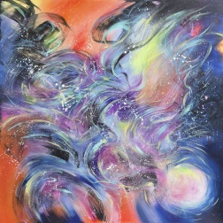 Painting for sale online - Cosmic space