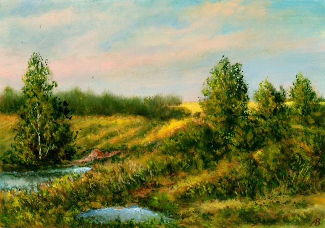 Painting for sale online - Theres a Whole Day Ahead!