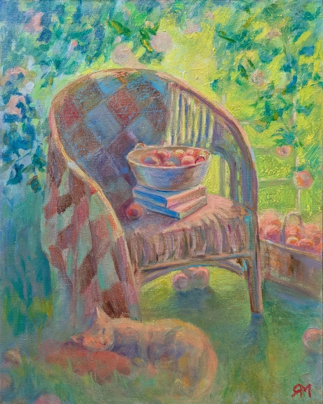 Painting for sale online - Apple season