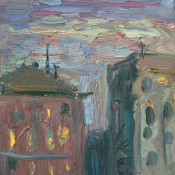 Painting for sale online - View from the window