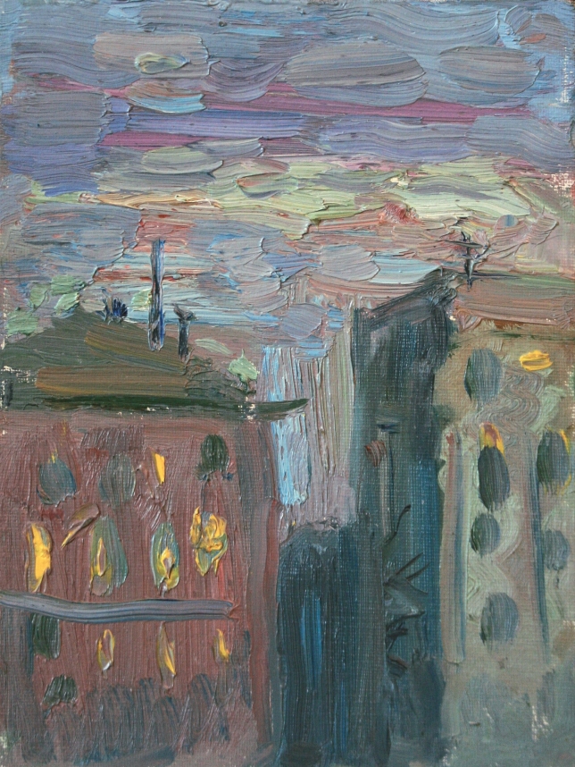 Painting for sale online - View from the window
