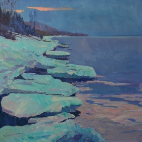 Painting for sale online - Melting sunset