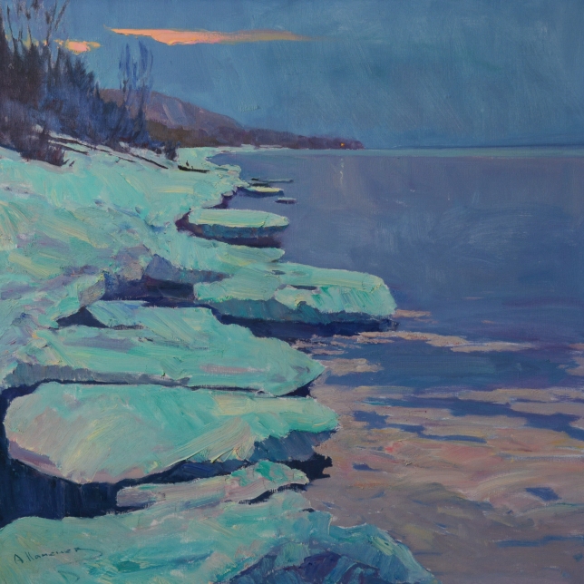 Painting for sale online - Melting sunset