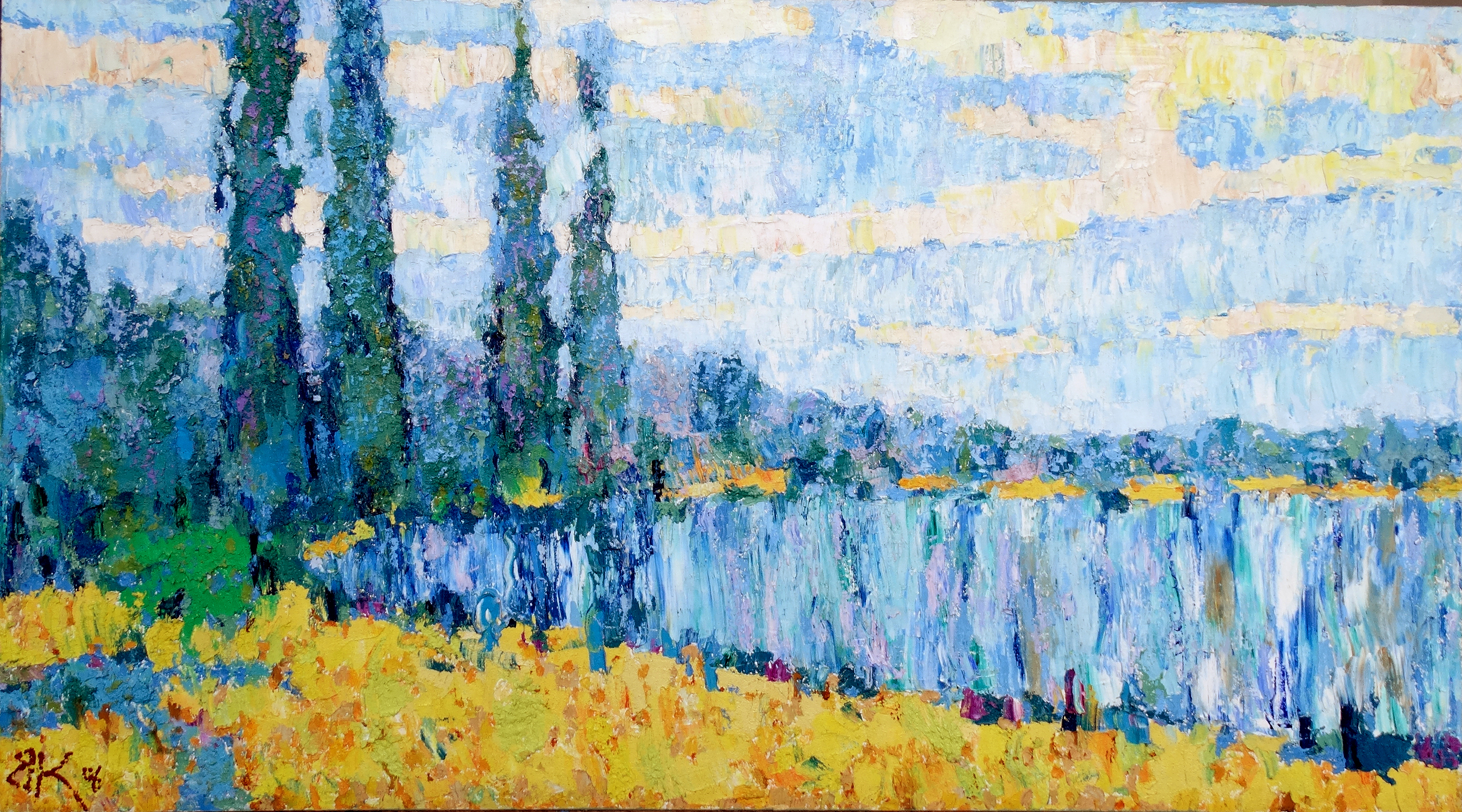 In a dance of warm winds